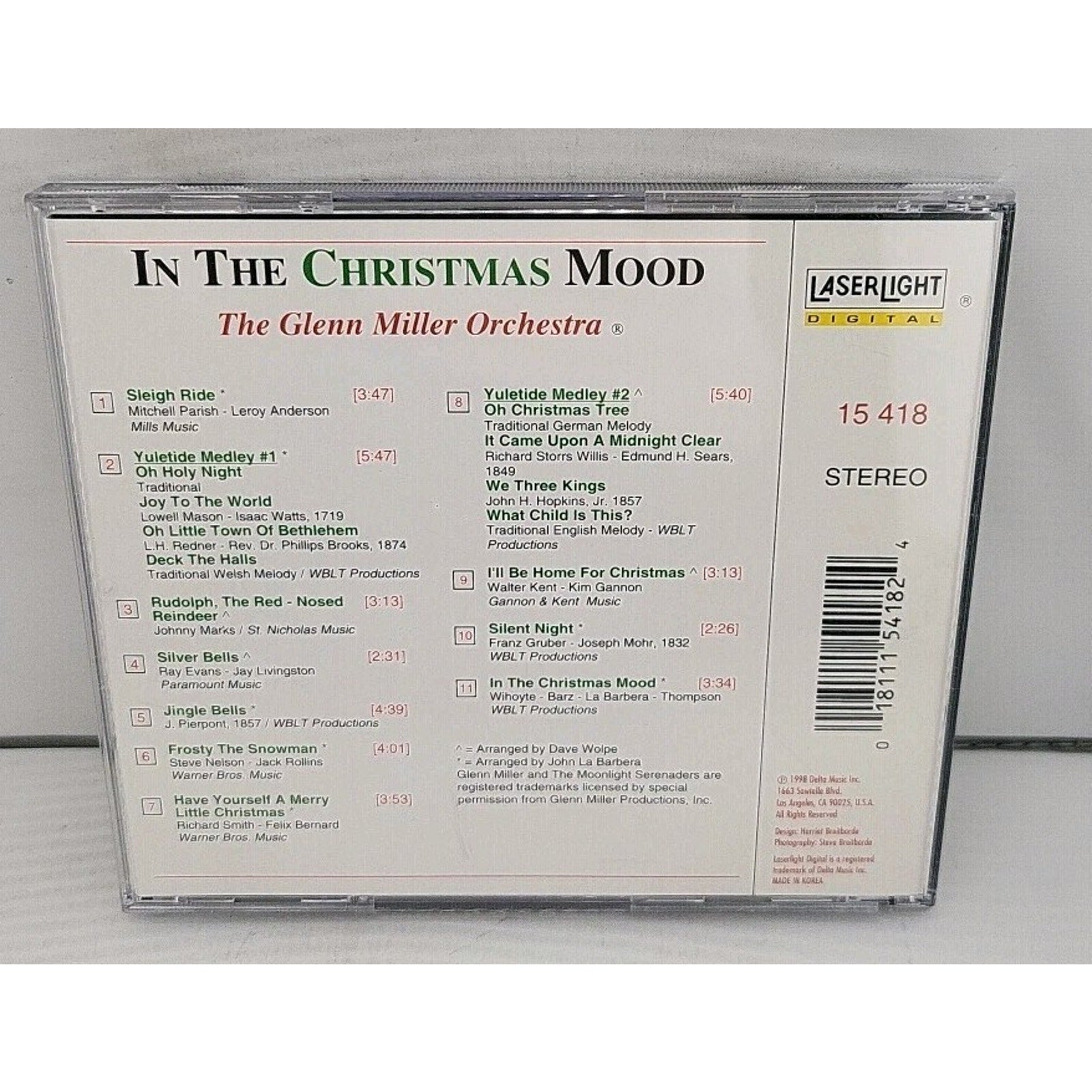 In the Christmas Mood 3 CD Set The Glenn Miller Orchestra 1997