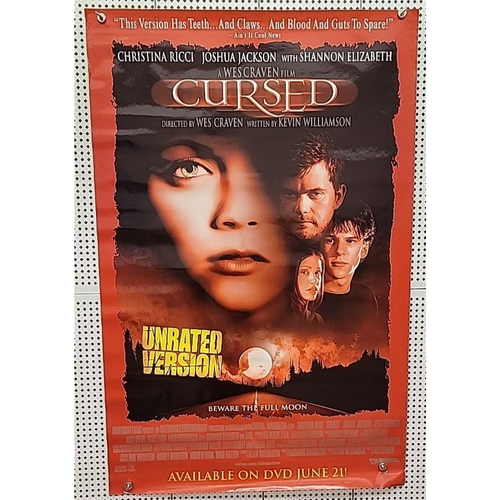 Cursed Video Release Movie Poster 27x40