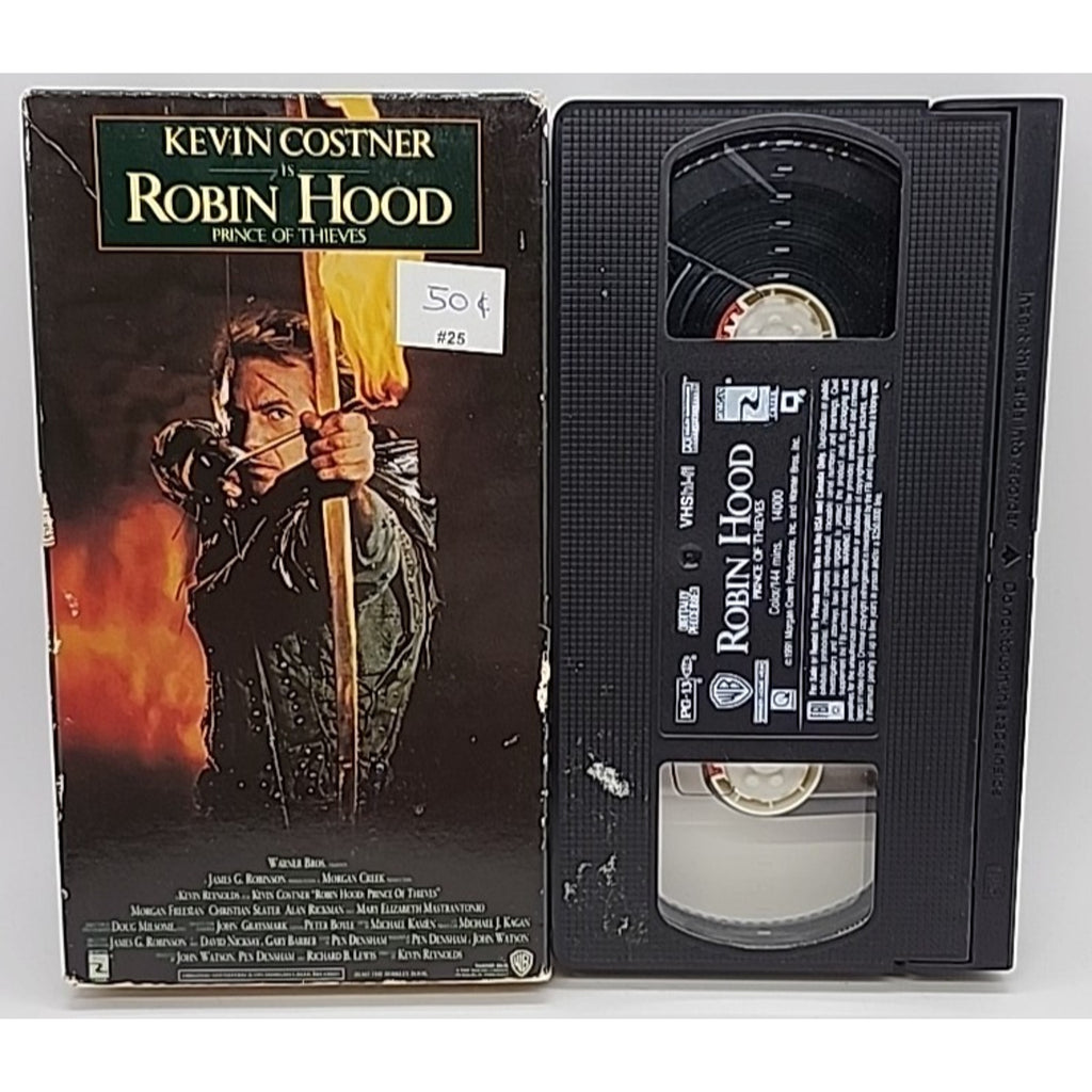 Robin Hood: Prince of Thieves (VHS, 1991)