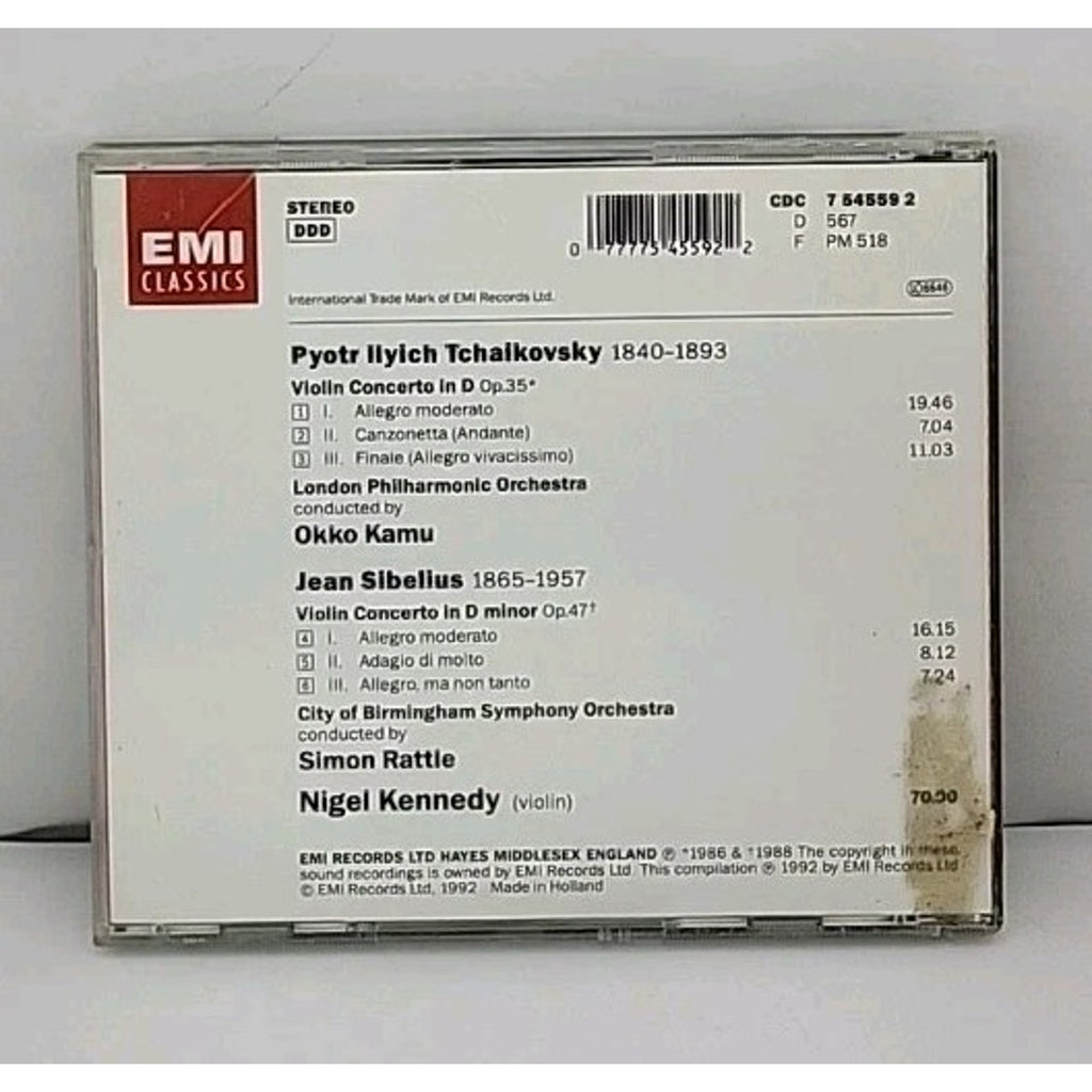 Con Vn by Nigel Kennedy (CD, 1992)