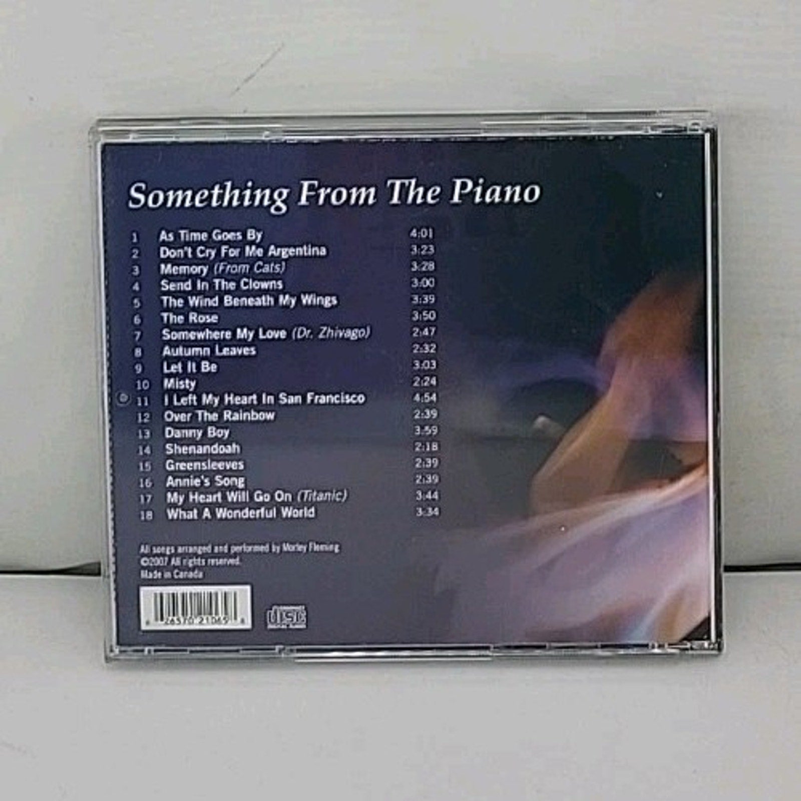 Something From The Piano CD - Morley Fleming