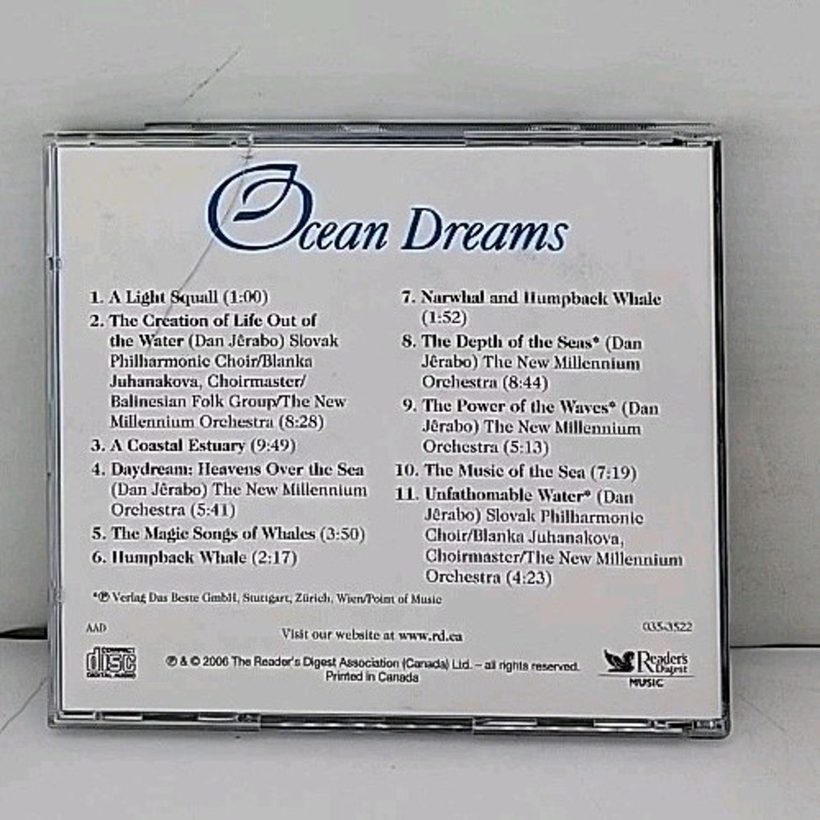 Ocean Dreams - Reader's Digest Music (2007) Various Artitsts [Audio CD]
