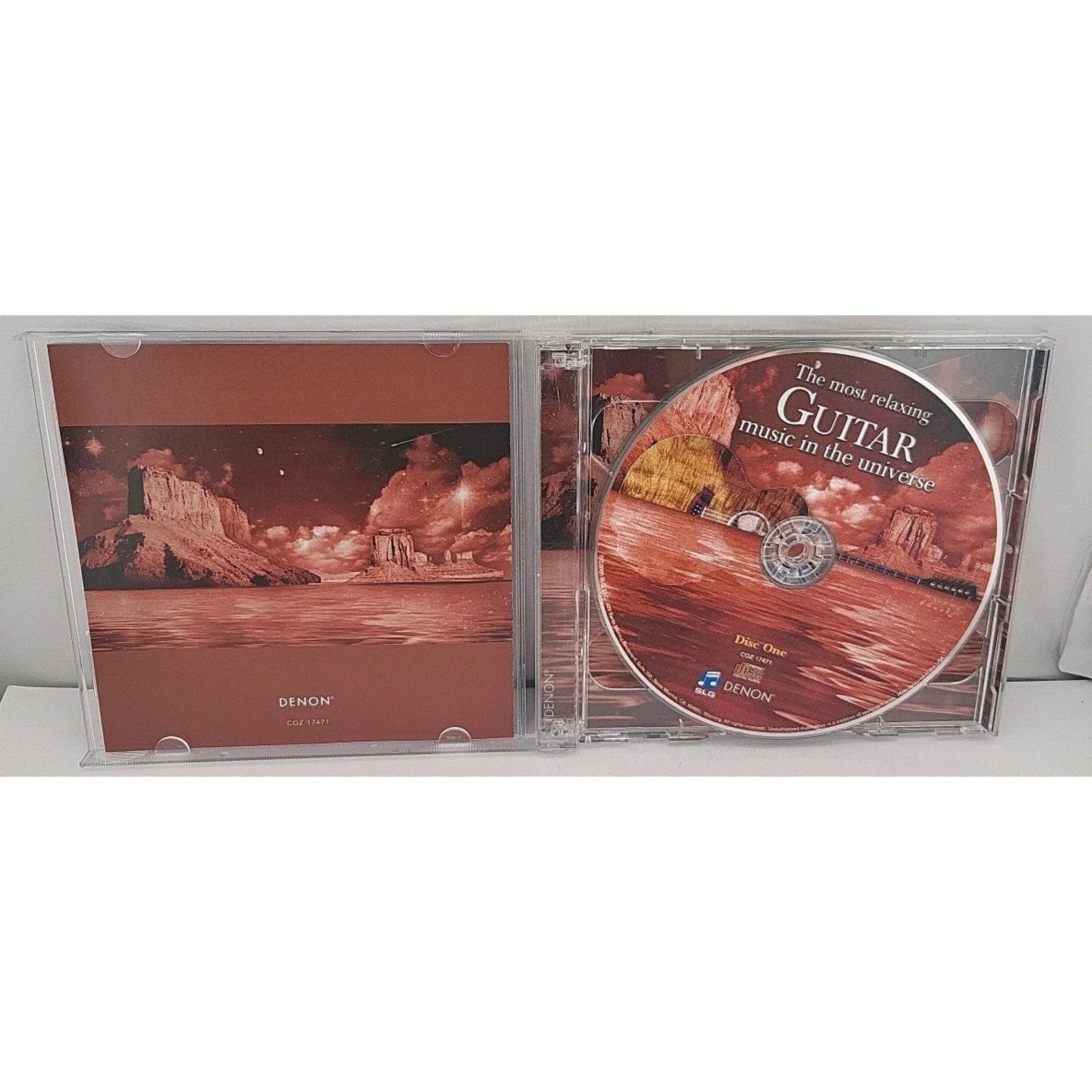 Most Relaxing Guitar Music in the Universe by Various (CD, 2005)