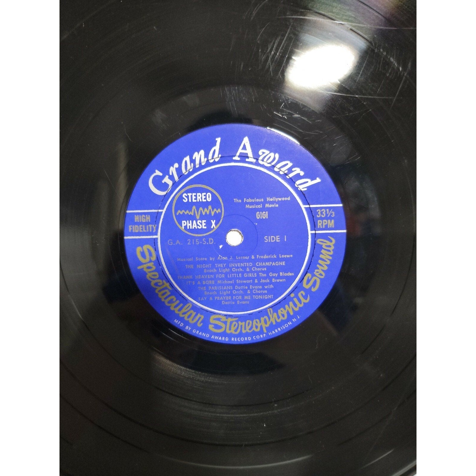 The Fabulous Hollywood Musical Movie GiGi (Vinyl)