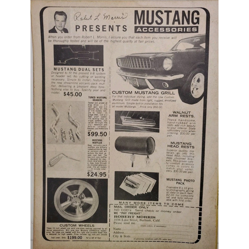 Popular Customs Magazine Fall 1965