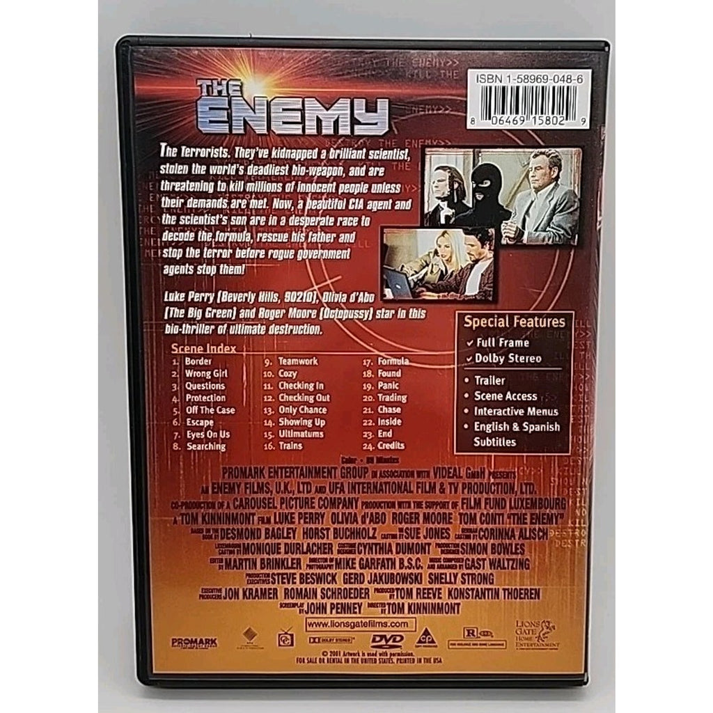 The Enemy (DVD, 2001)
