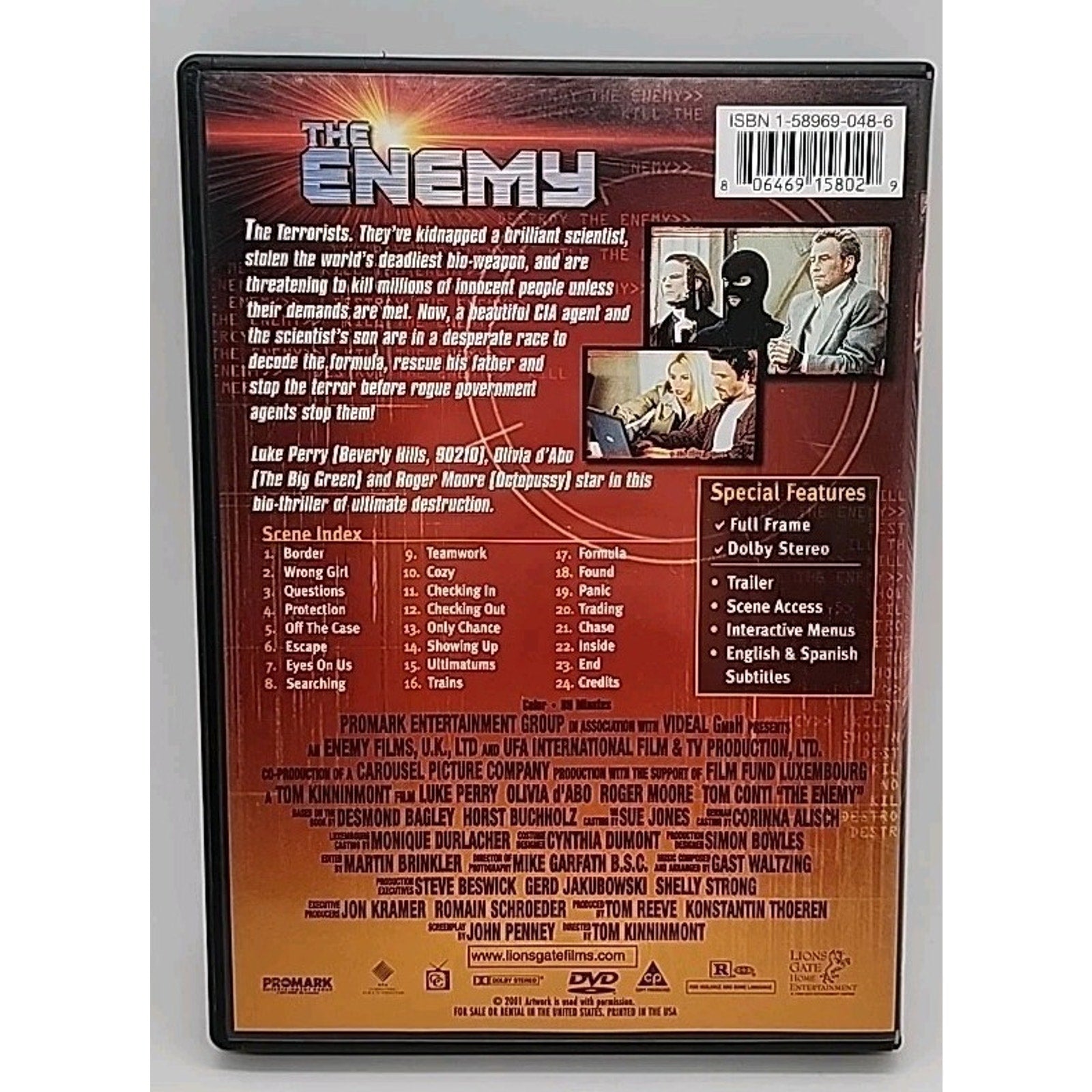 The Enemy (DVD, 2001)