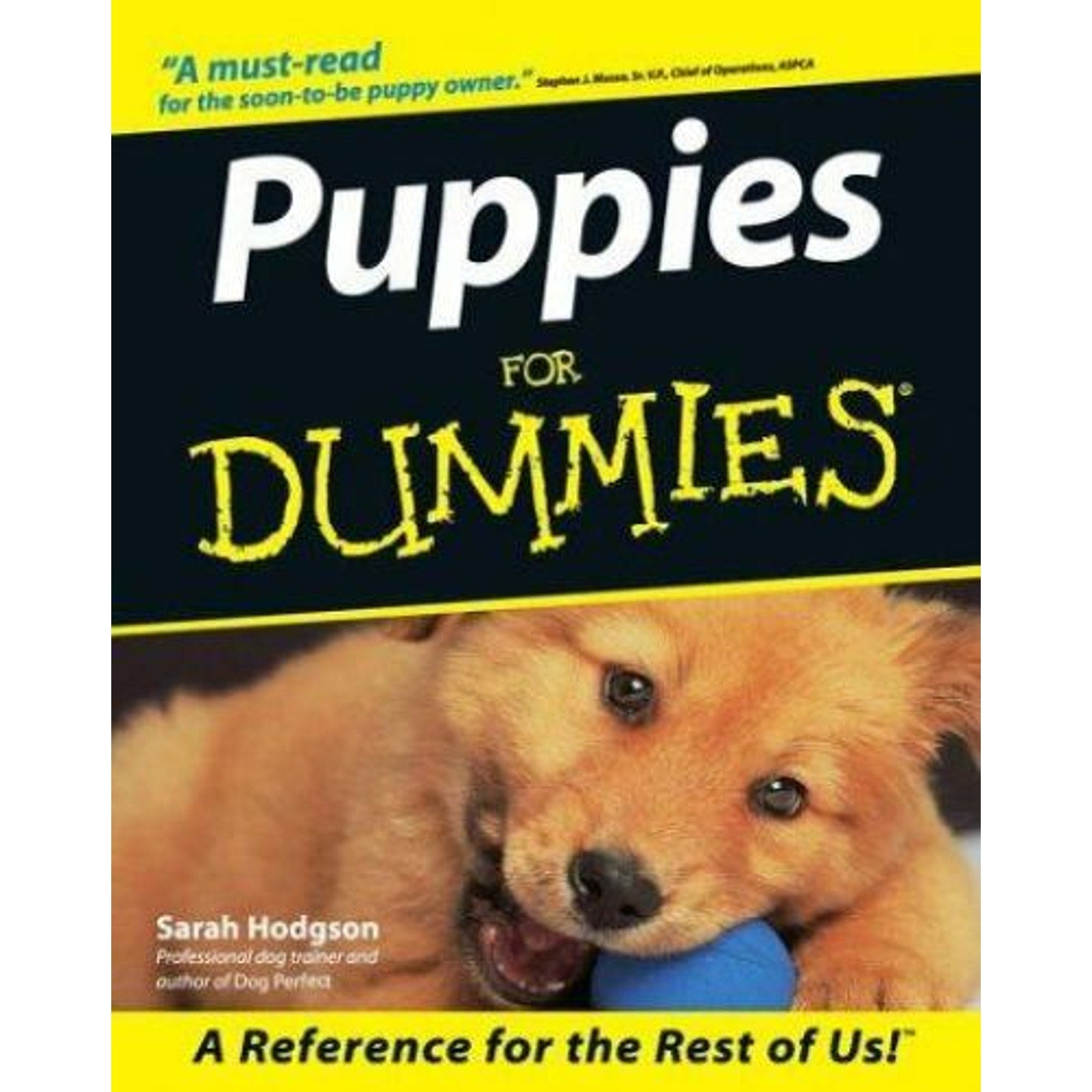 Puppies for Dummies® by Sarah Hodgson (2000, Trade Paperback)