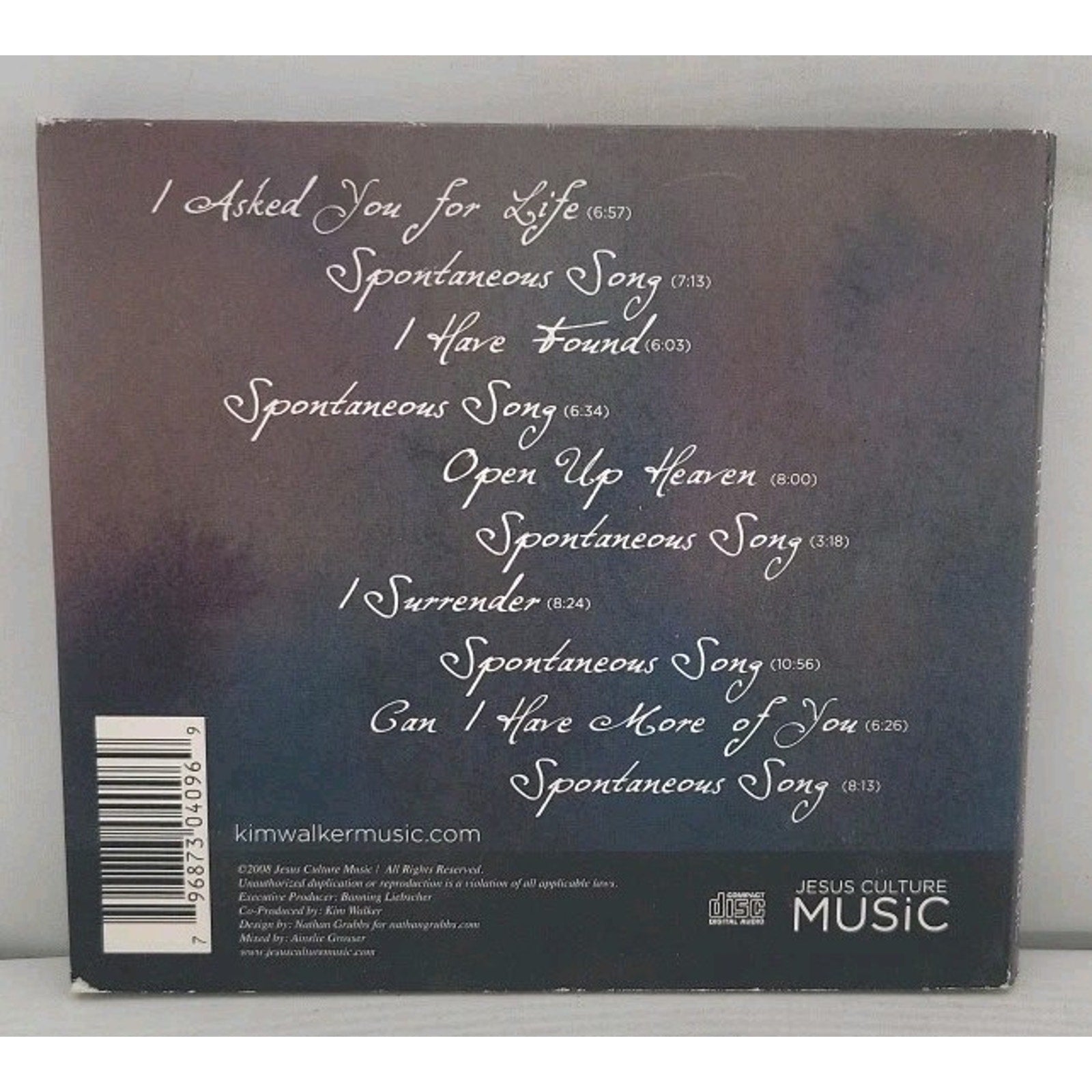 Kim Walker Here Is My Song CD Album