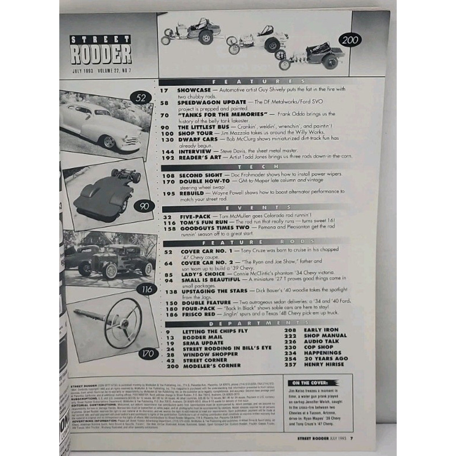 Street Rodder Magazine - July 1993 - Vol. 22 No. 7