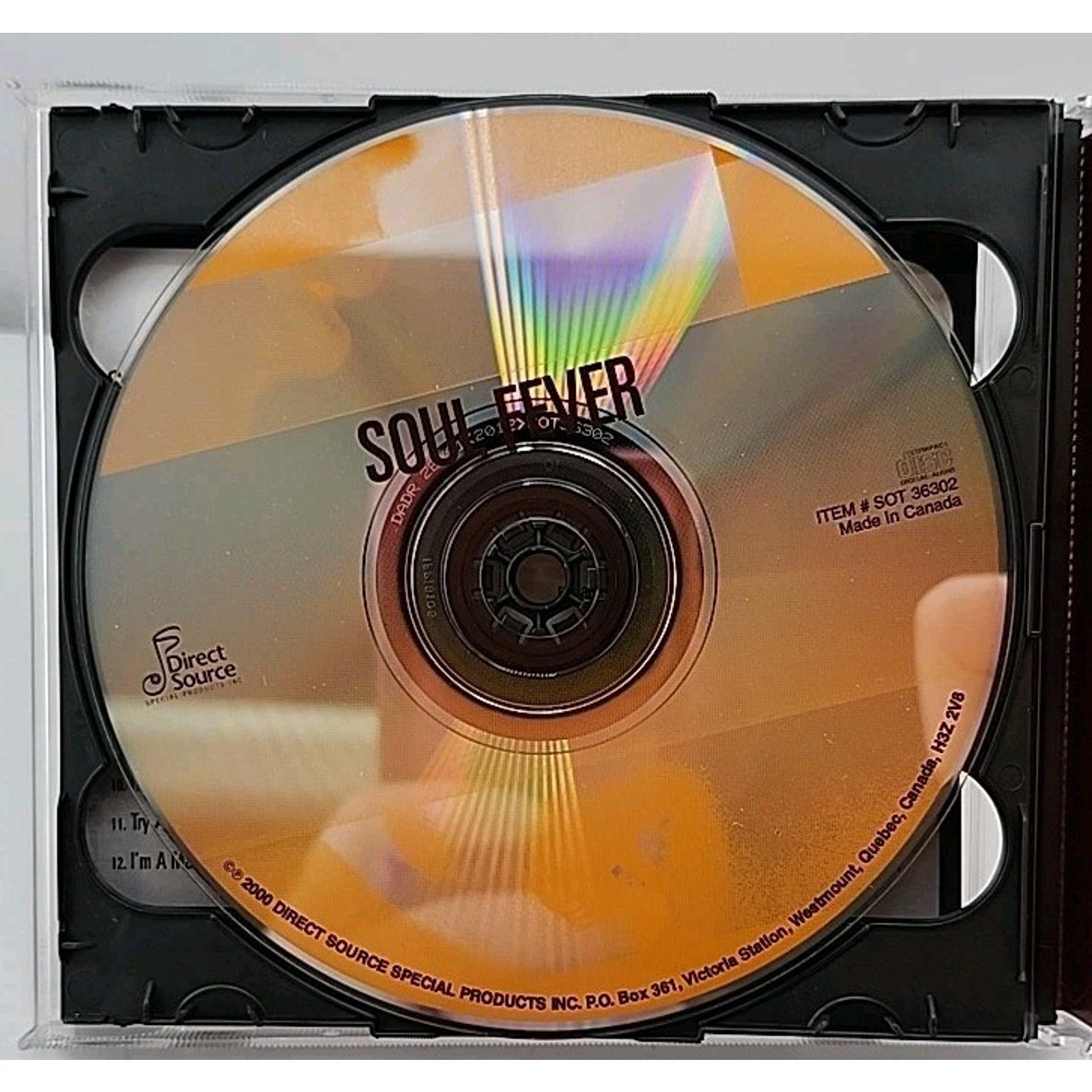 Soul Fever [Direct Source] by Various Artists (CD, Nov-2001, 2 Discs, Direct