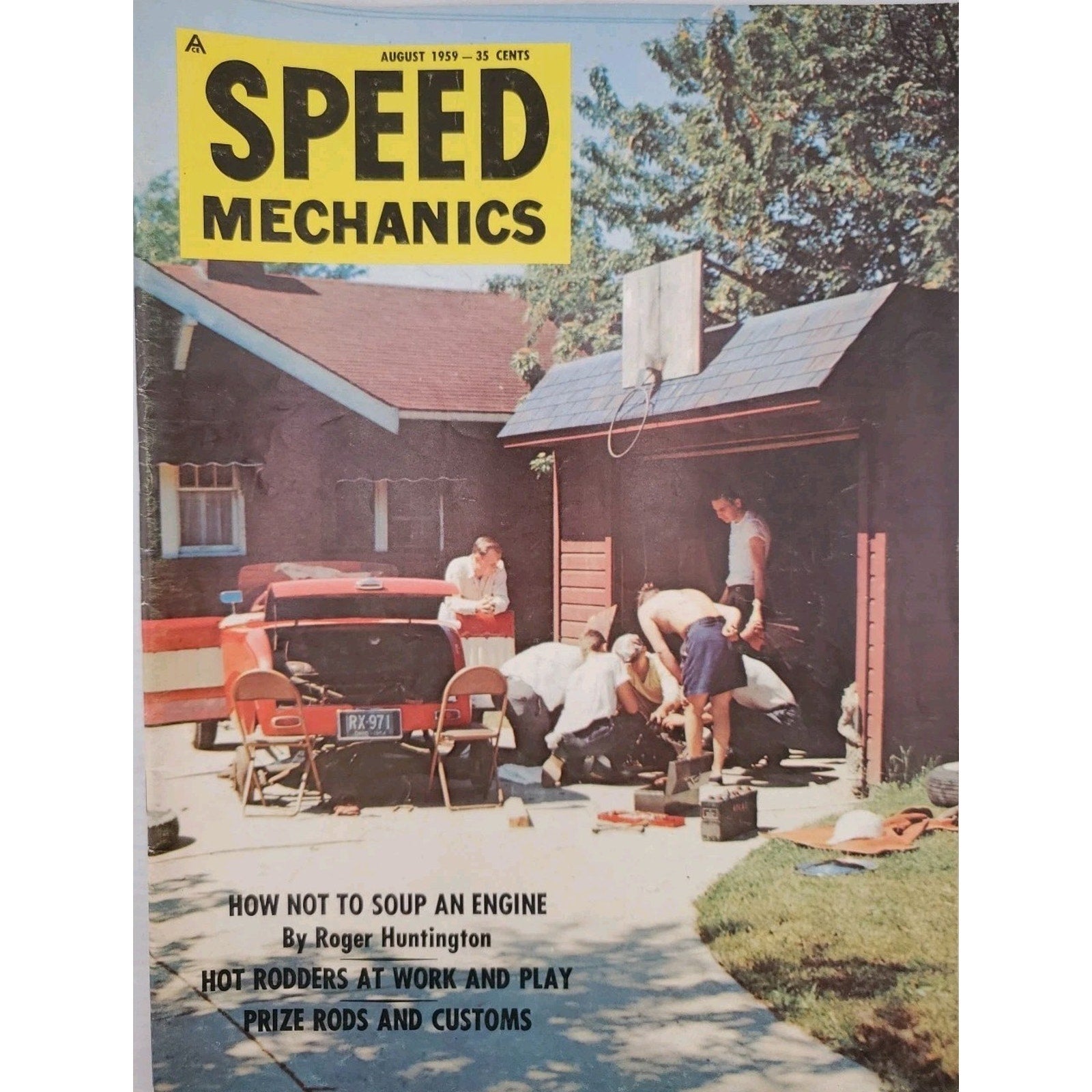 Speed Mechanics Magazine August 1959