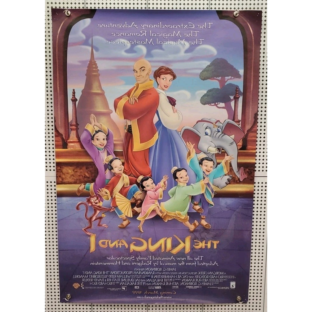 The King and I Movie Poster 27x40 D/S Miranda Richardson Martin Vidnovic