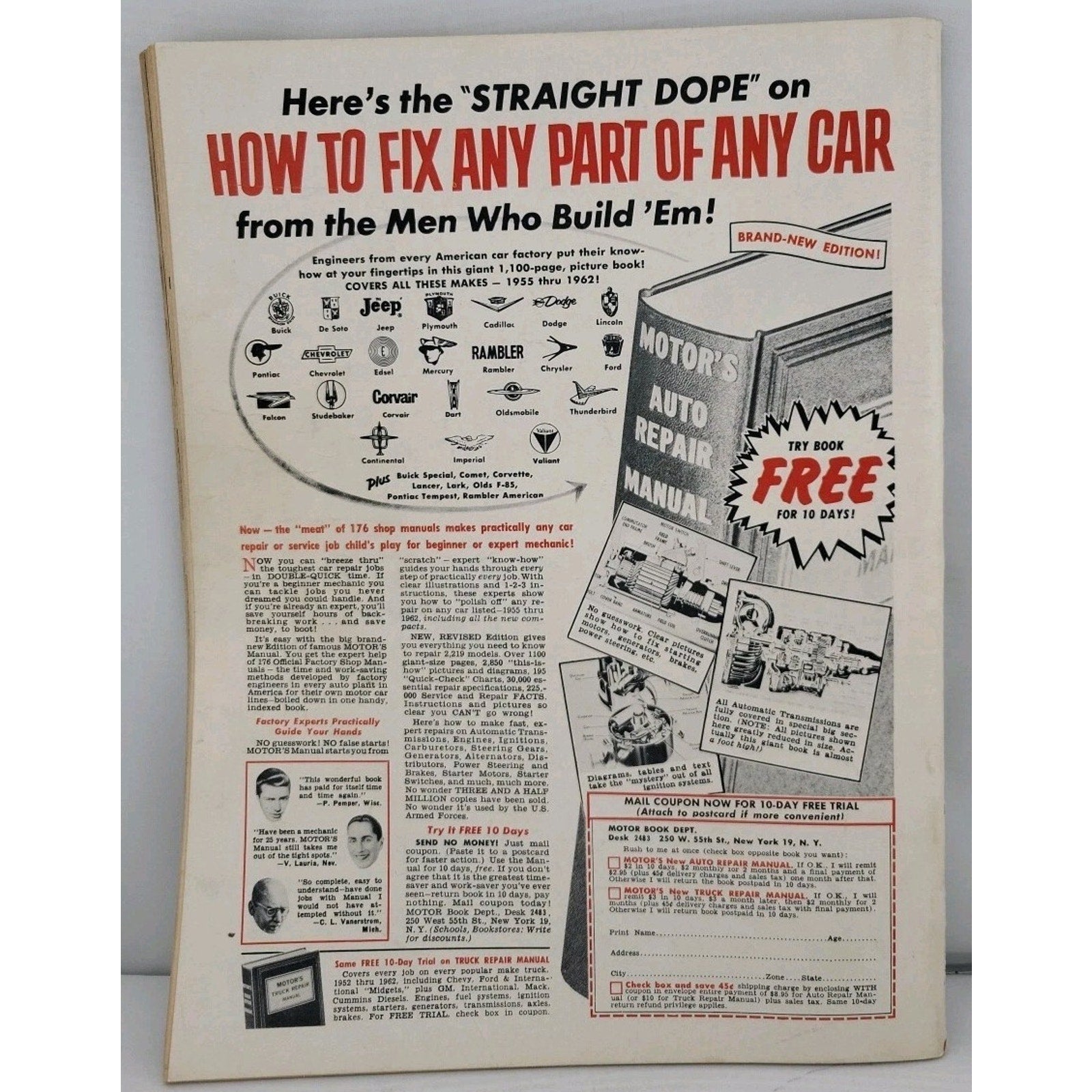 Cars - The Automotive Magazine - April 1962 - Vol. 4 No. 3