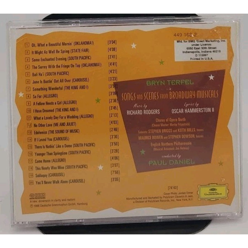 Bryn Terfel - Something Wonderful (CD, 1996)
