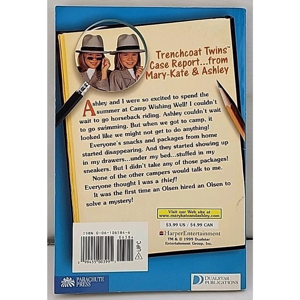 The Case of the Summer Camp Caper New Adventures Of Mary-Kate & Ashley (1999)