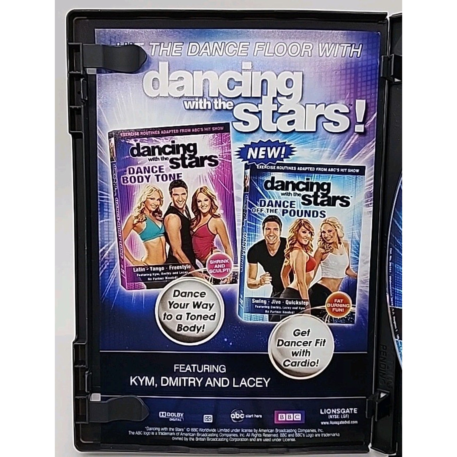 Dancing with the Stars: Dance Off the Pounds (DVD, 2009)