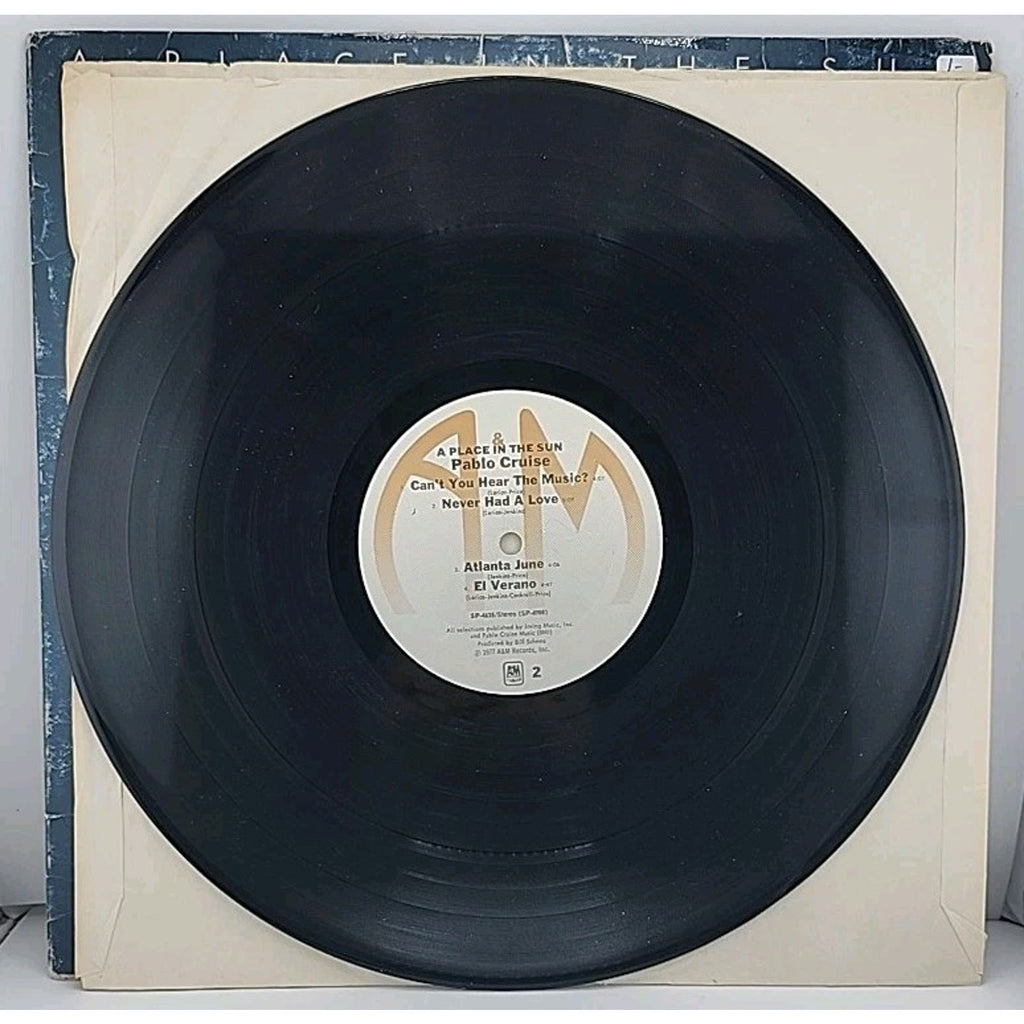 Pablo Cruise Vinyl Record Titled "A Place in the Sun" Released 1977 Rock Band