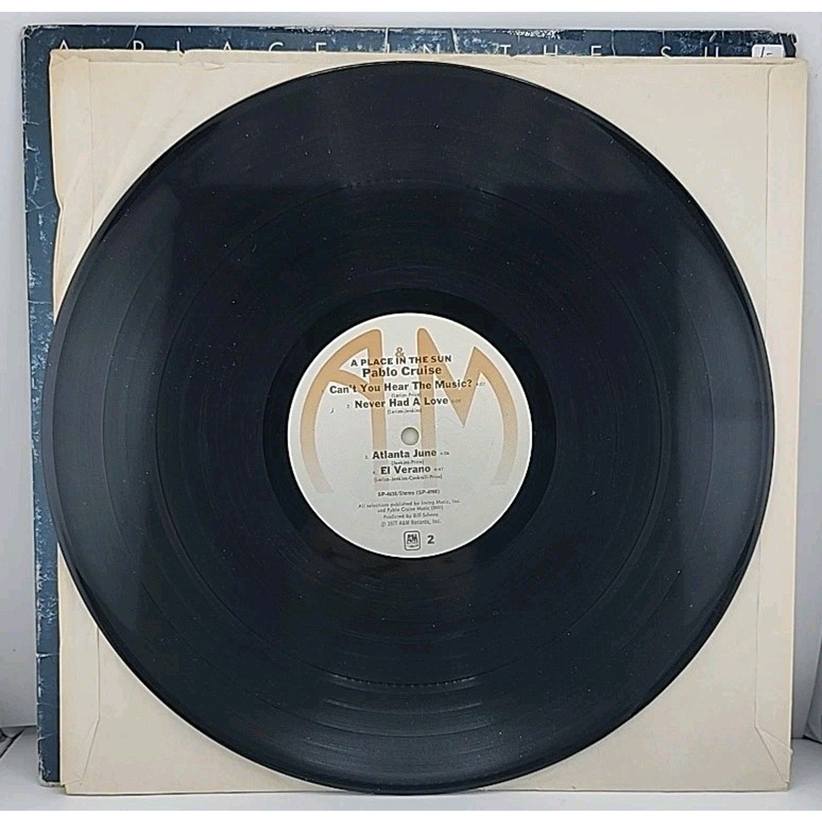 Pablo Cruise Vinyl Record Titled "A Place in the Sun" Released 1977 Rock Band