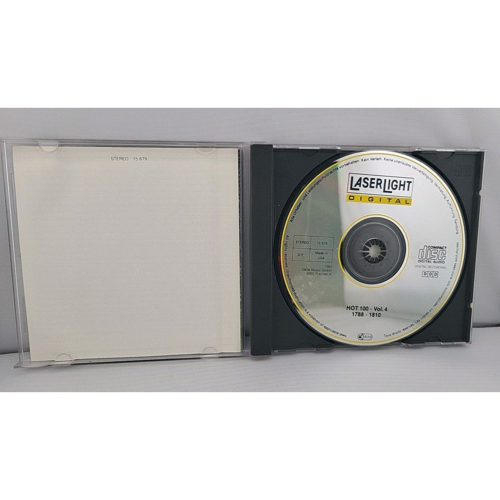 Vol. 4 1788-1810 by Various (CD, 1991)