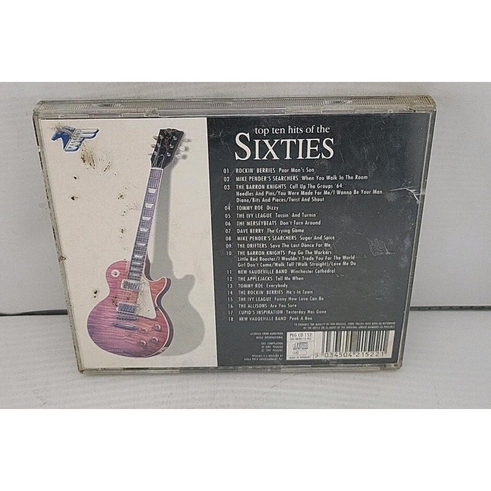 Top Ten Hits of the Sixties CD 60's Supergroups