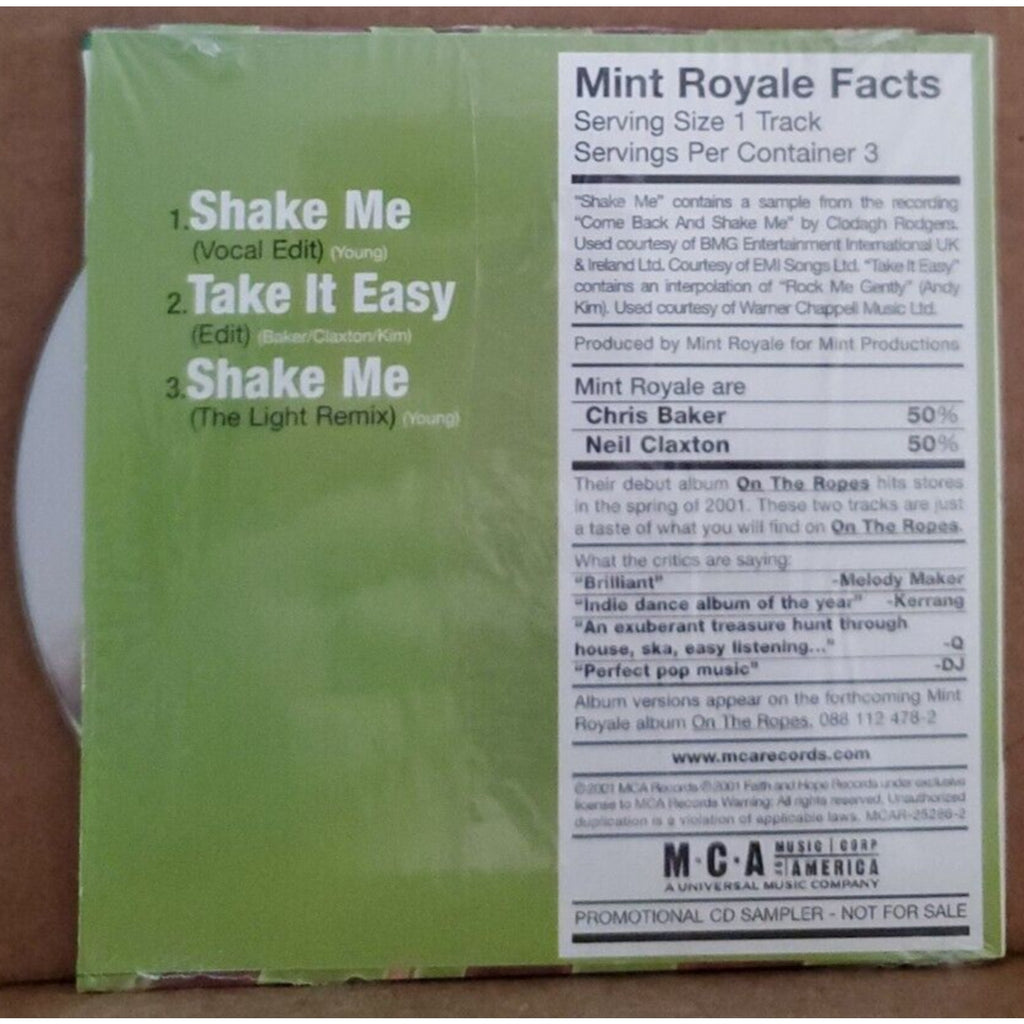 A Taste Of Mint Royale (CD)