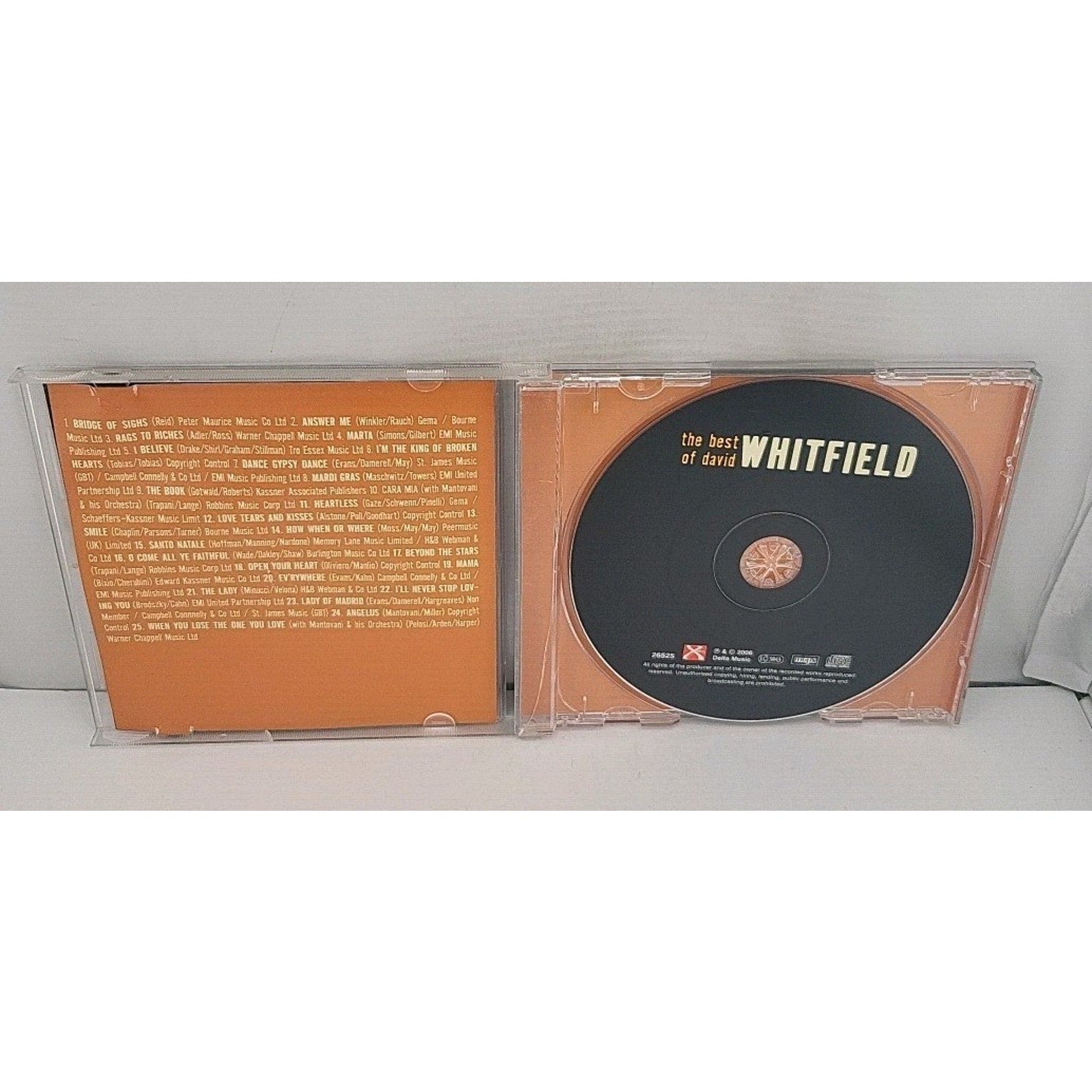 Best of David Whitfield by David Whitfield (CD, 2006)