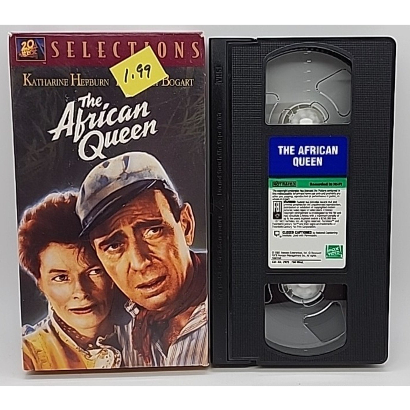 The African Queen (VHS, 1997)