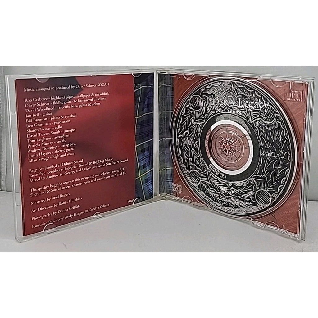 Piper's Legacy by Rob Crabtree (CD, 1999)