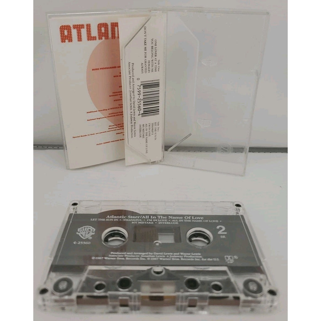 All in the Name of Love by Atlantic Starr (Cassette, 1990)