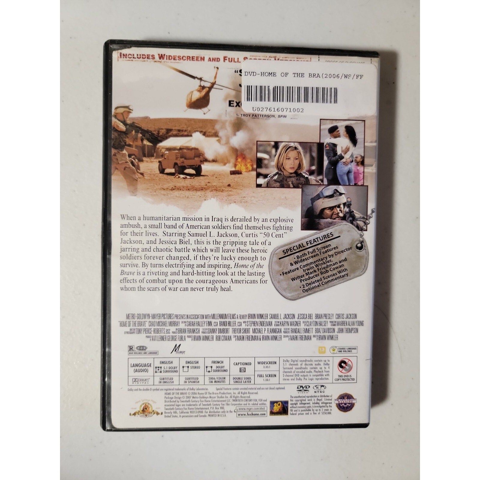 Home Of The Brave (DVD)