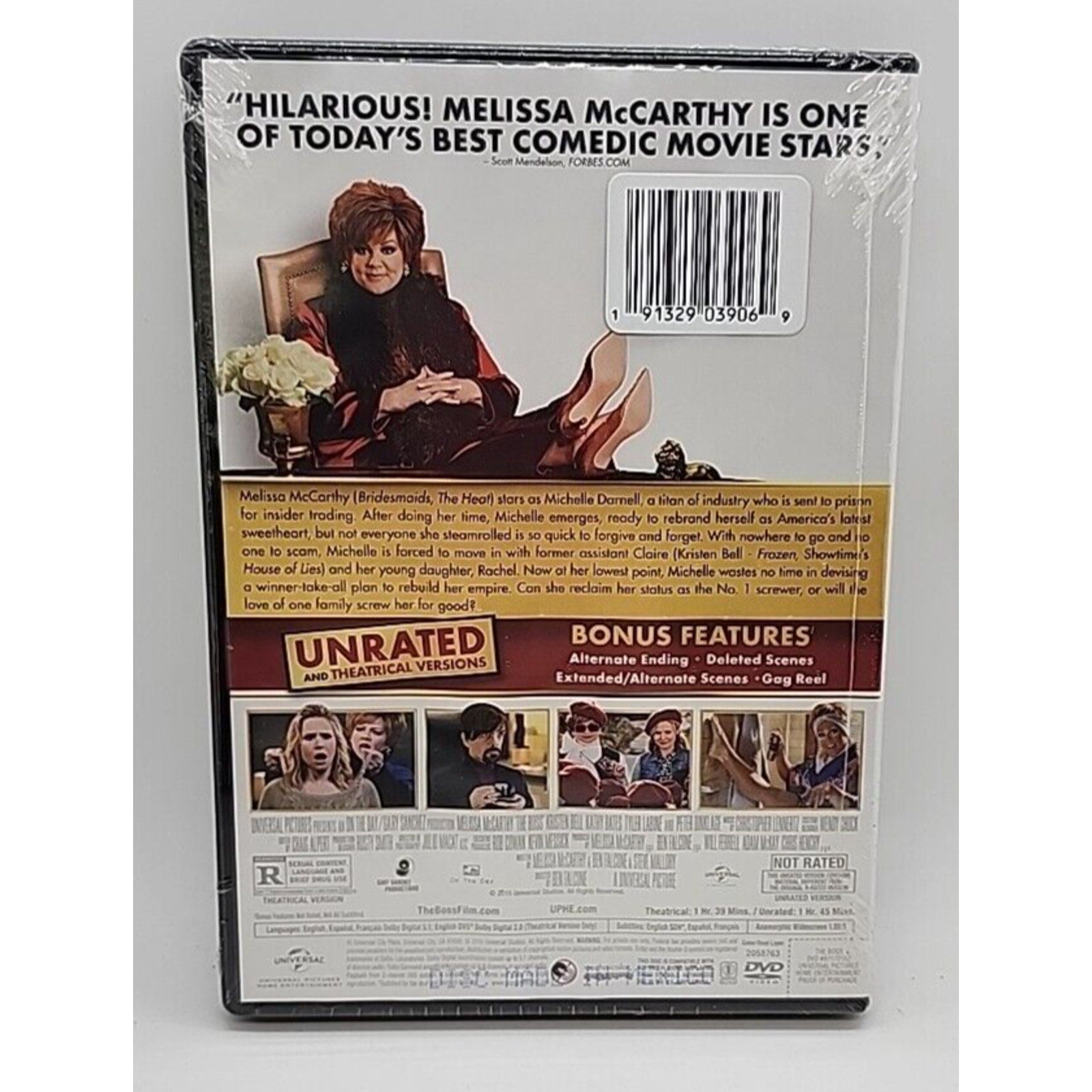 The Boss (DVD, 2016) *Sealed*