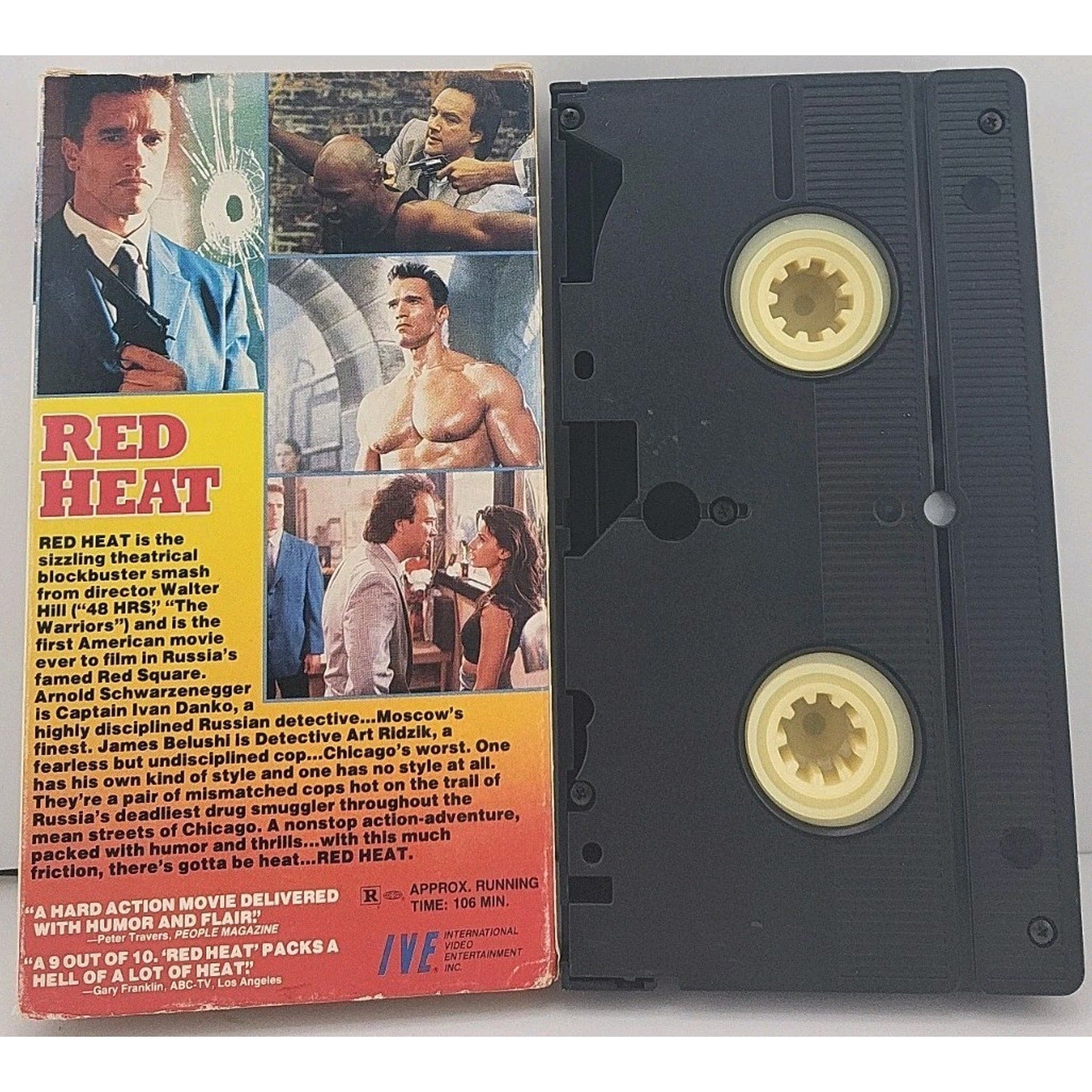 Red Heat (VHS, 1997) *Missing Label*