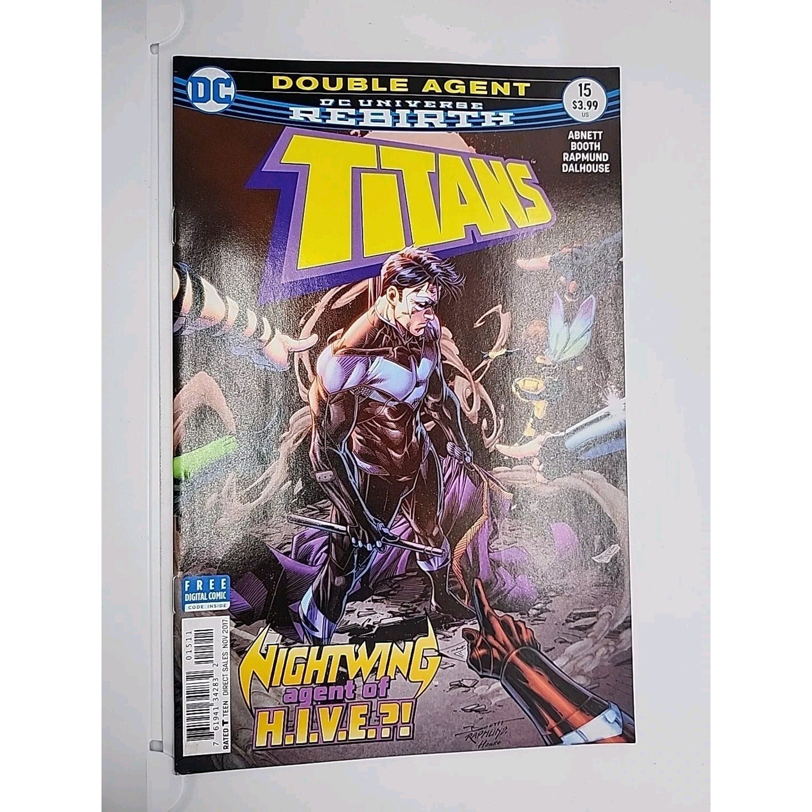 Titans #15 Comic Book 2017 Comics Nightwing DC Rebirth Double Agent Story