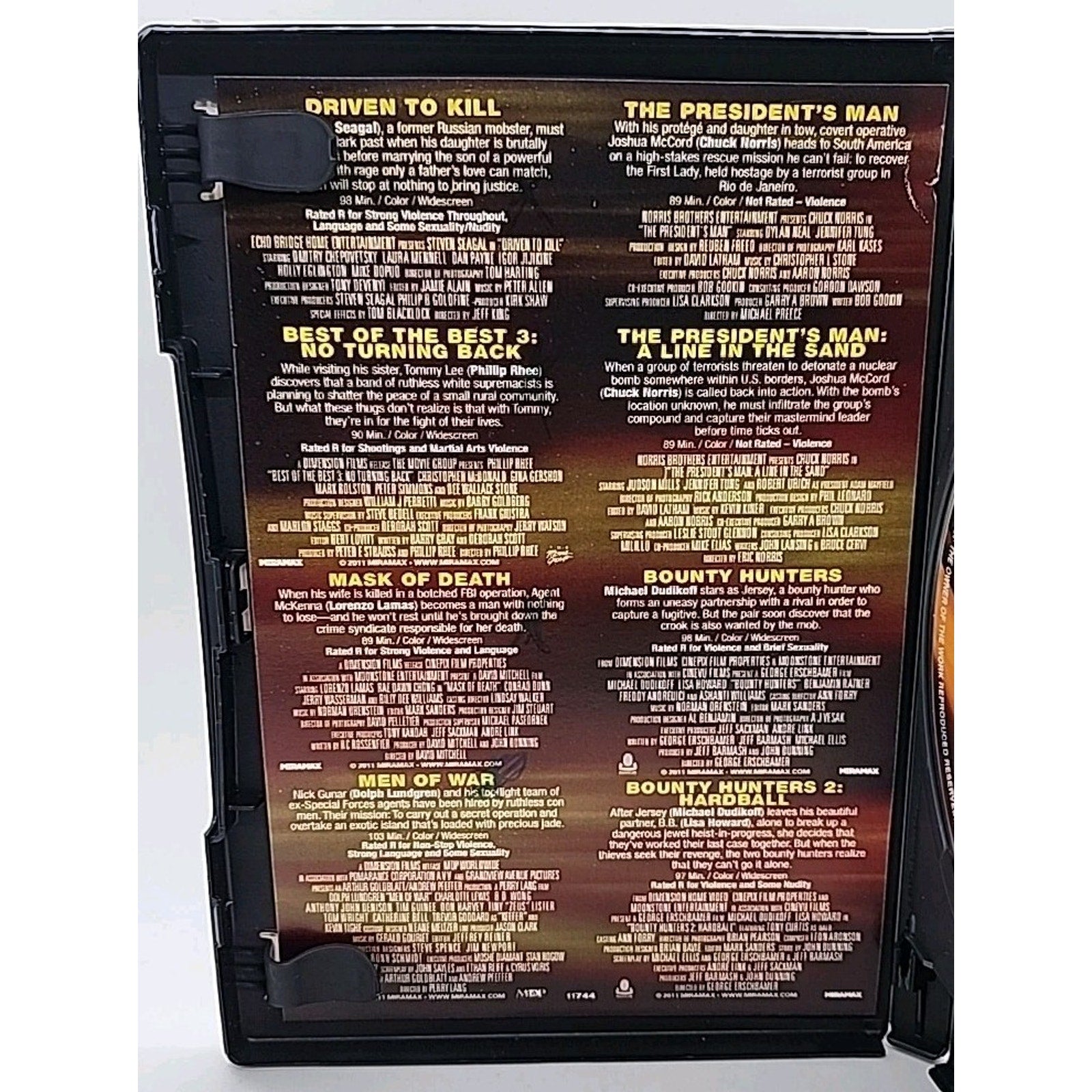 8-Film Action Pack Vol. 3 (DVD)