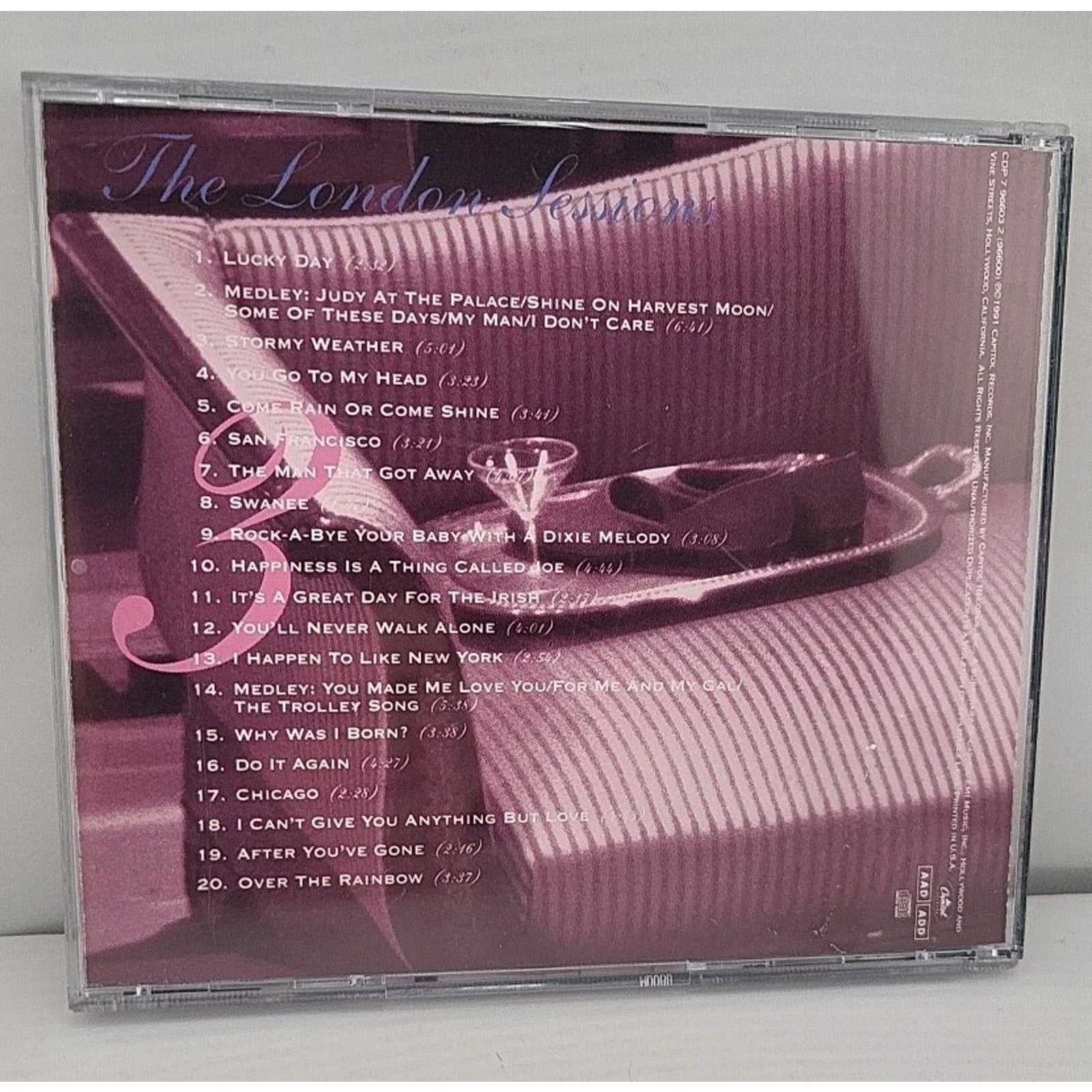 Judy Garland The One And Only DISC #3 CD