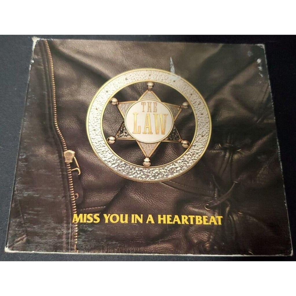 The Law Miss You In A Heartbeat CD 1-track Promo Single