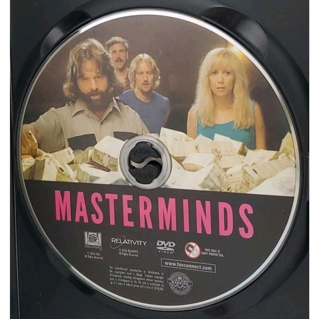 Masterminds (DVD, 2016)