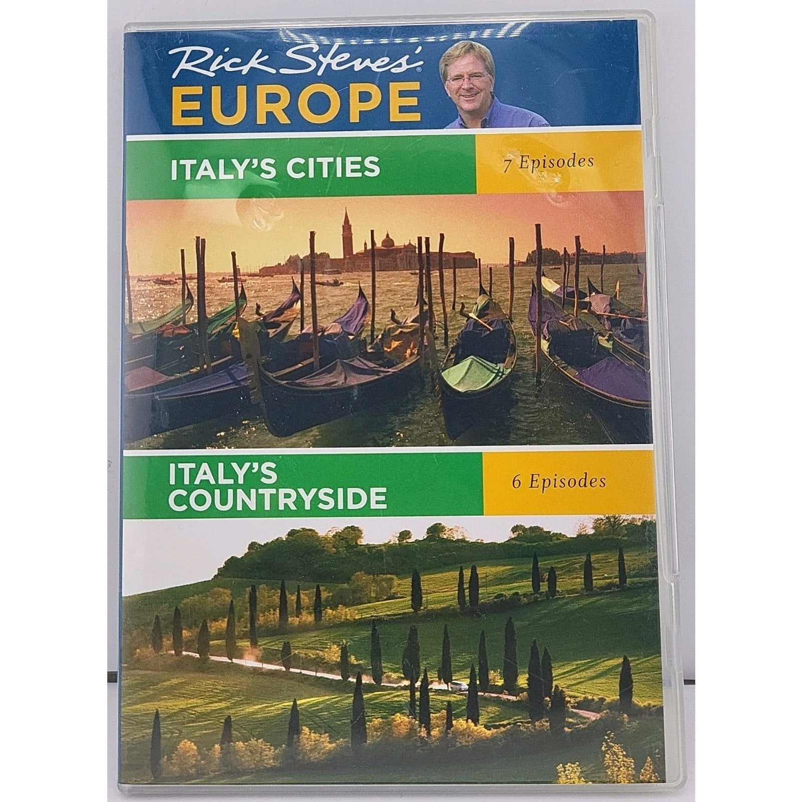 Rick Steves' Europe Italy's Cities & Italy's Countryside DVD
