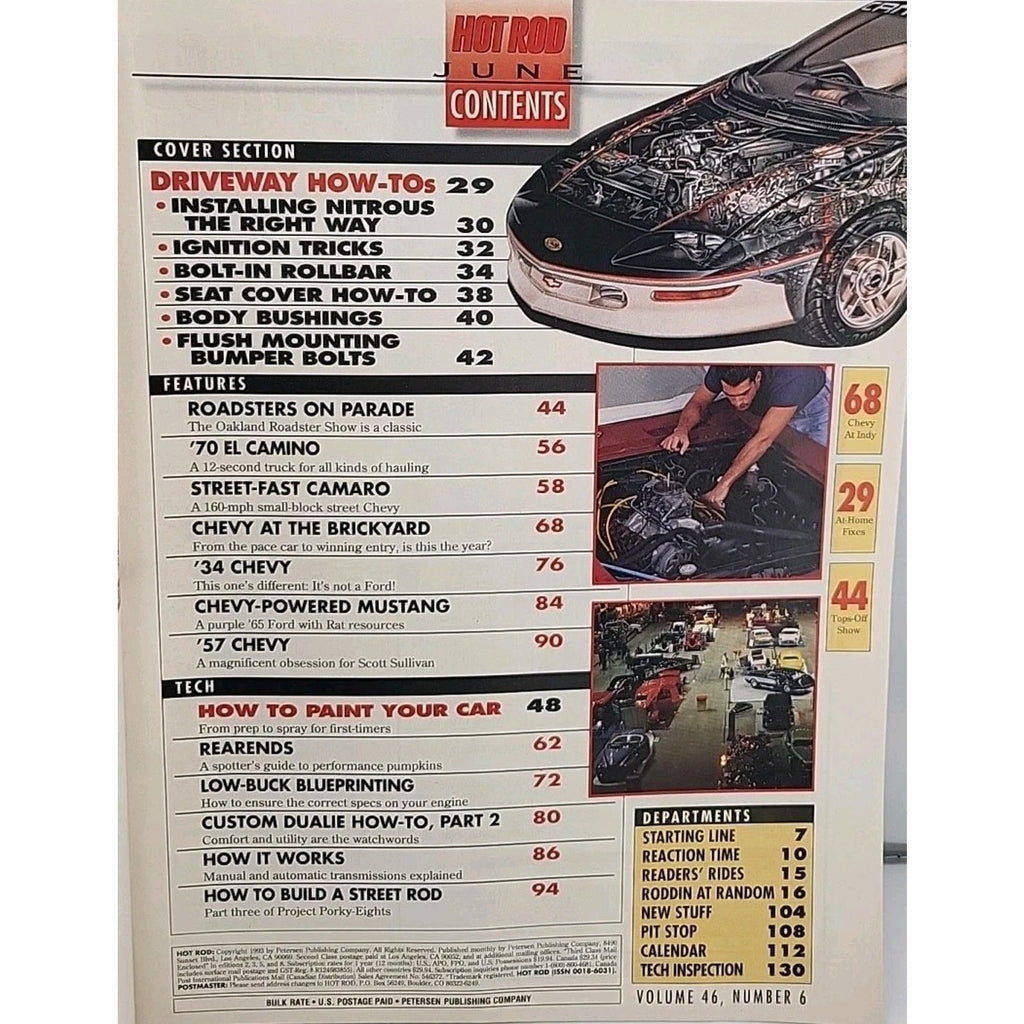 Hot Rod Magazine June 1993