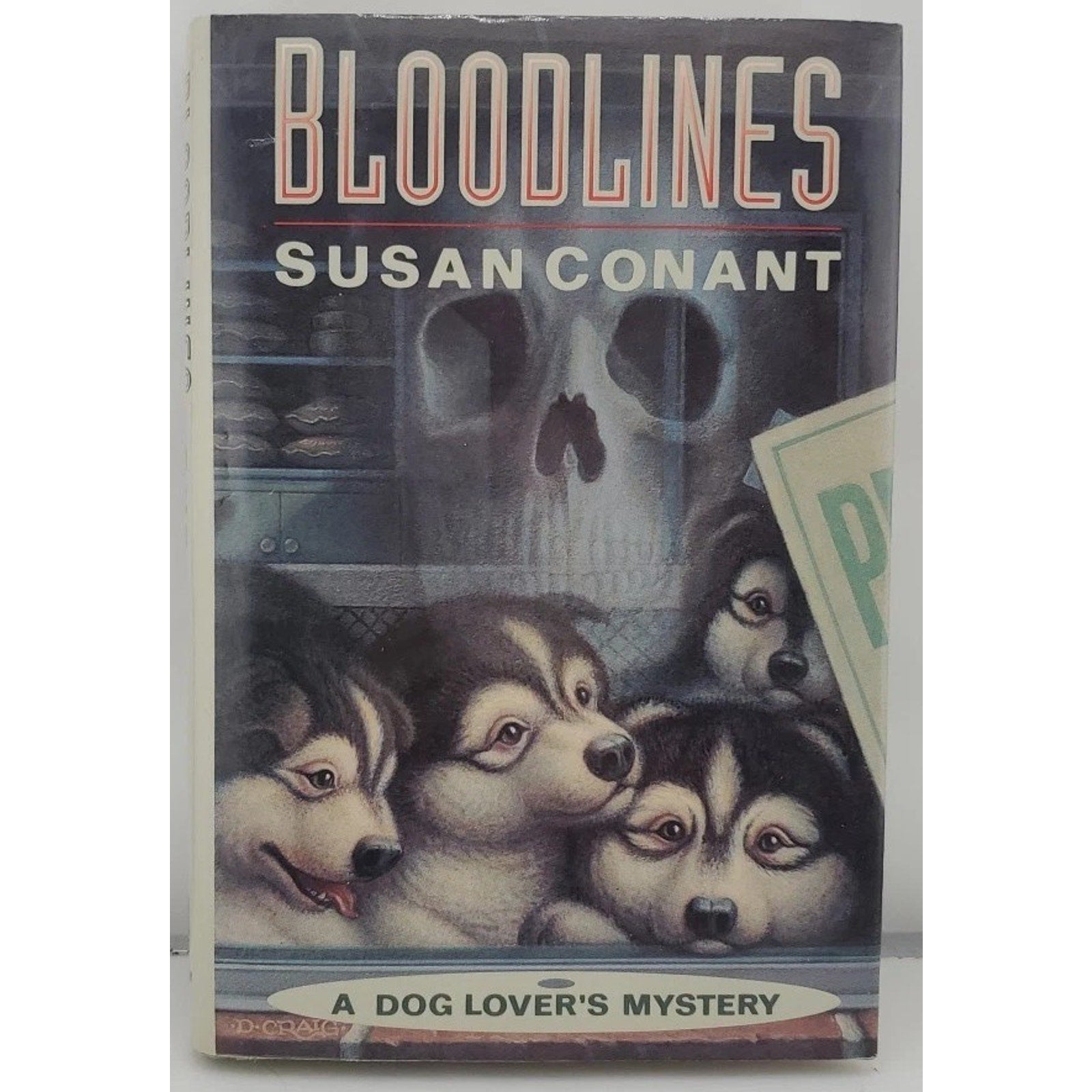 Bloodlines by Susan Conant (1992, Hardcover)