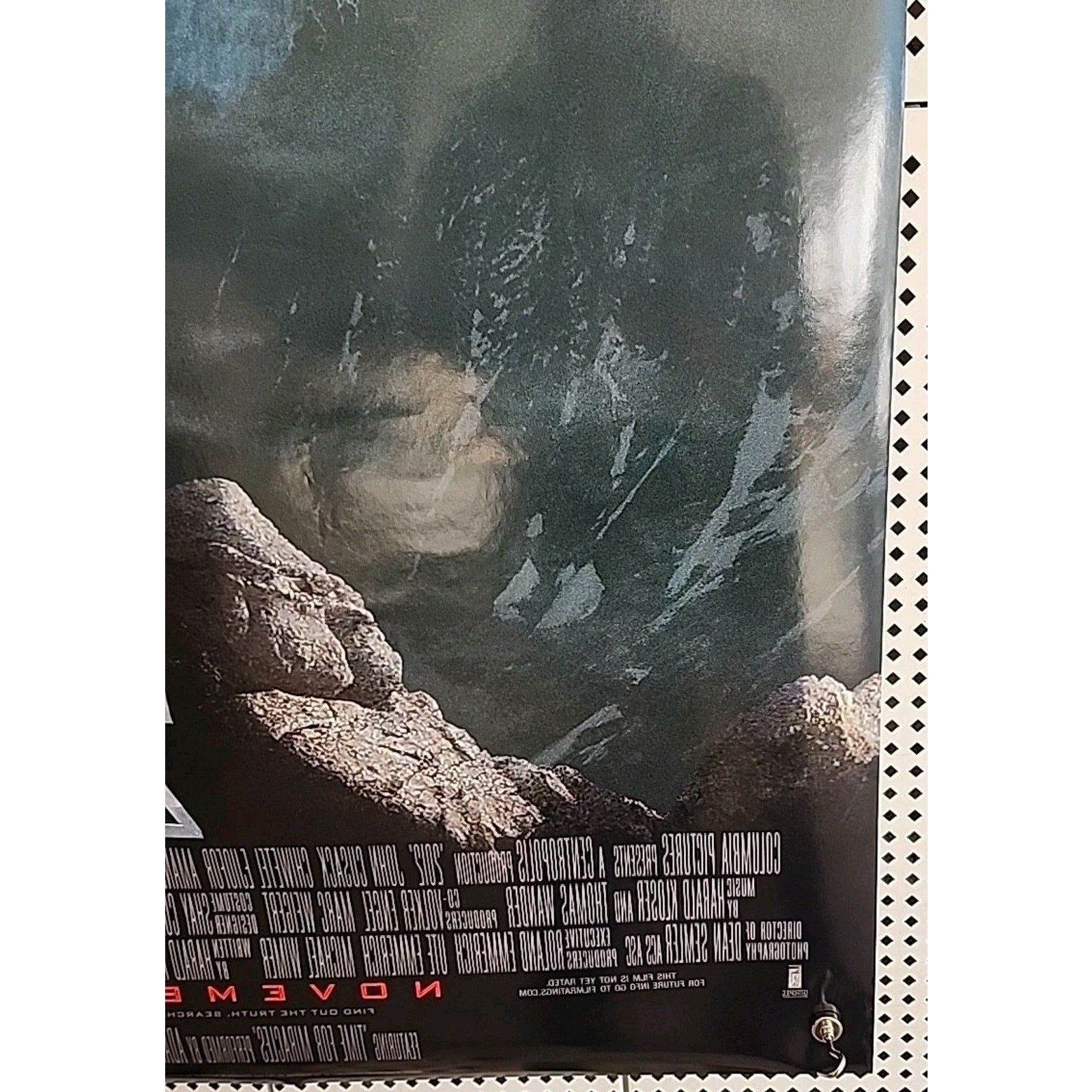 2012 Movie Poster 27 x 40 Double Sided Rolled