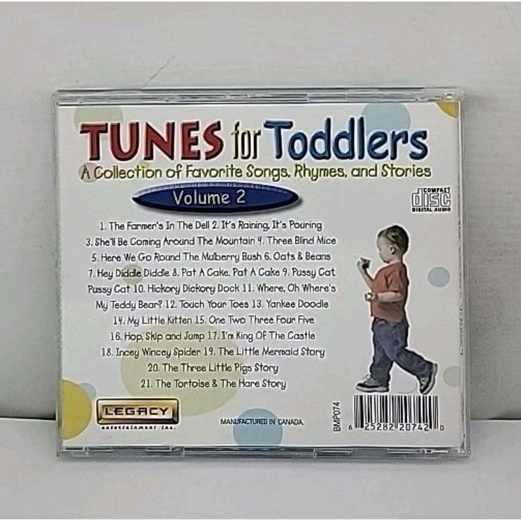 Vol. 2 Tunes for Toddlers by Various (CD, 2005)