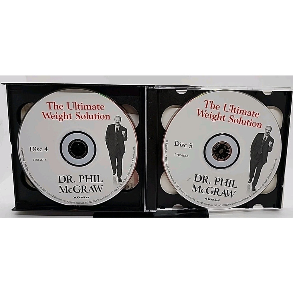 "The Ultimate Weight Solution The 7 Keys... "Dr Phil McGraw, Audio Book 5 CD Set
