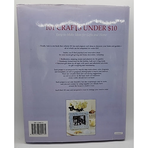 101 Crafts under $10 : Easy-To-Make Ideas for Gifts and Home by E. Butterick...