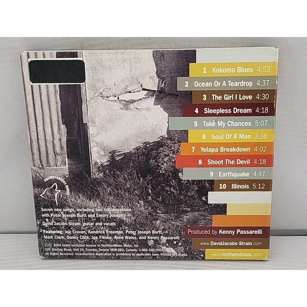 Ocean or a Teardrop by David Jacobs-Strain (CD, 2004)