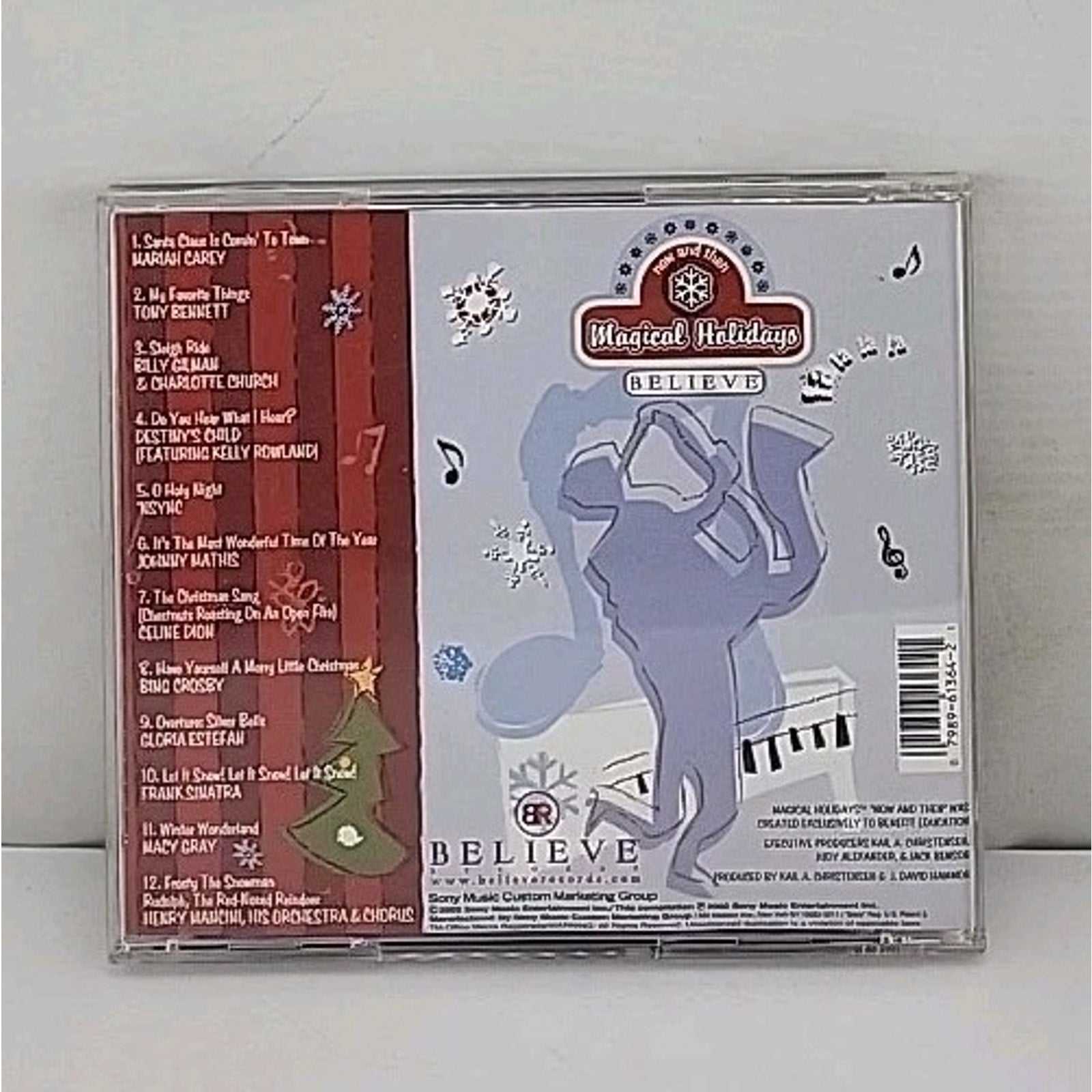Now & Then: Magical Holidays by Various Artists (CD, 2002, Sony) Christmas