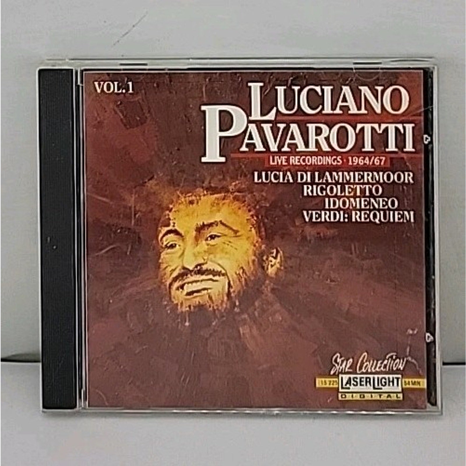 Live Recordings, 1964/67 Vol.1 by Luciano Pavarotti (Cd 1990)'