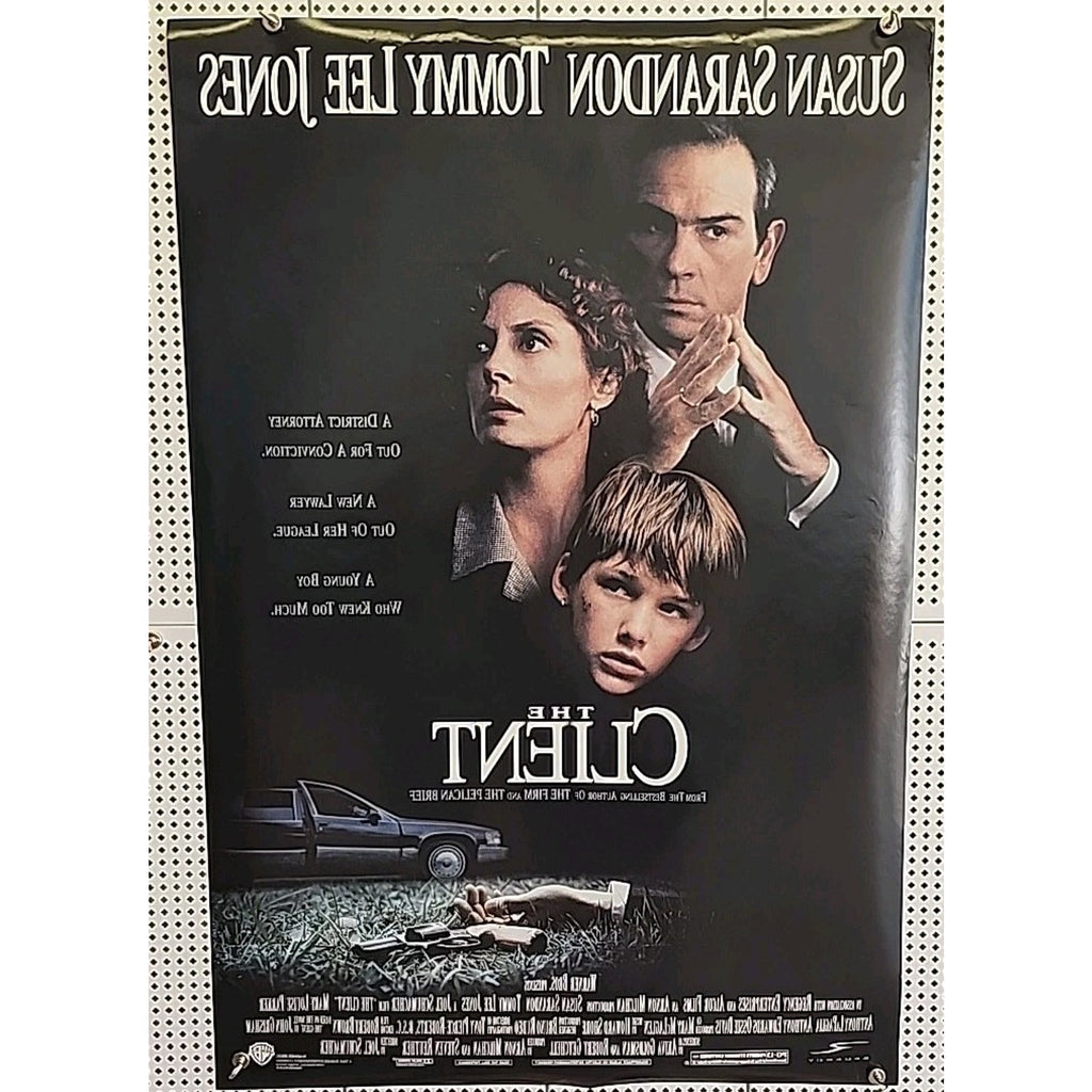 The Client Original Rolled 27x40 Movie Poster 1994 Saradon Tommy Lee Jones D/S