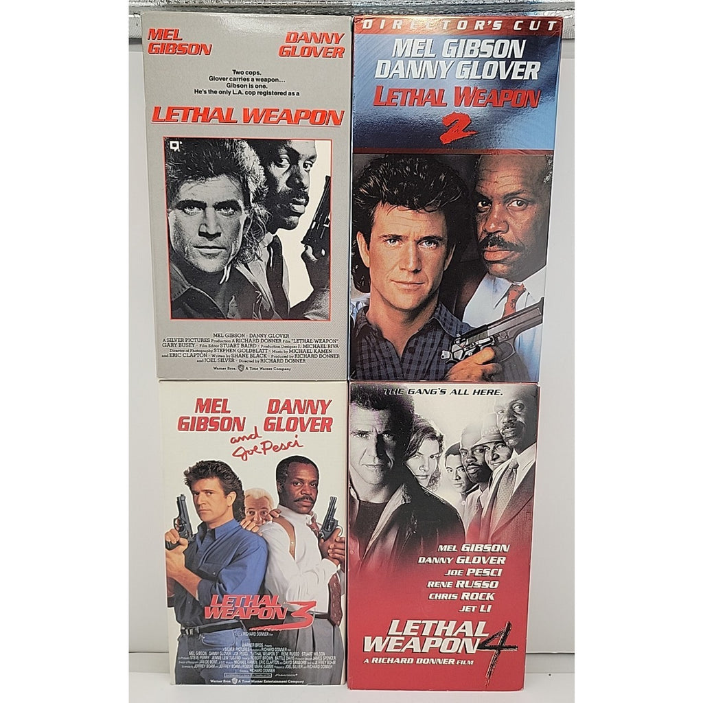 Lethal Weapon 1-4 (VHS)